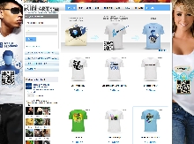 Уеб сайт за продажба на тениски с QR код